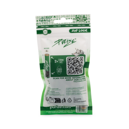 50x PURIZE® XTRA SLIM Size Filters 6mm