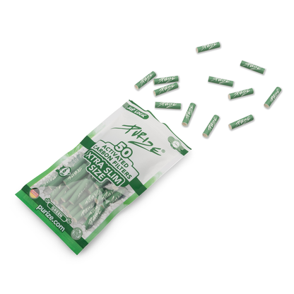 50x PURIZE® XTRA SLIM Size Filters 6mm