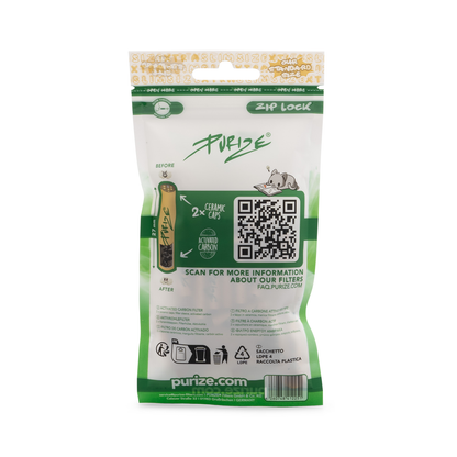 50x PURIZE® XTRA SLIM Size Filters 6mm