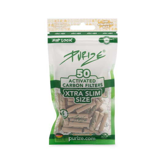 50x PURIZE® XTRA SLIM Size Filters 6mm