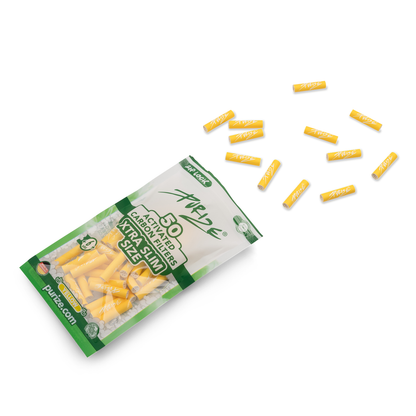 50x PURIZE® XTRA SLIM Size Filters 6mm