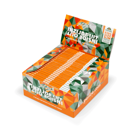 PURIZE® King Size Slim Inside-Out Papers | 42 Papers - Box