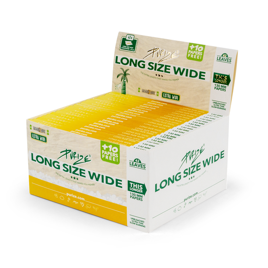 PURIZE® Long Size Wide Papers | 42 Papers - Box