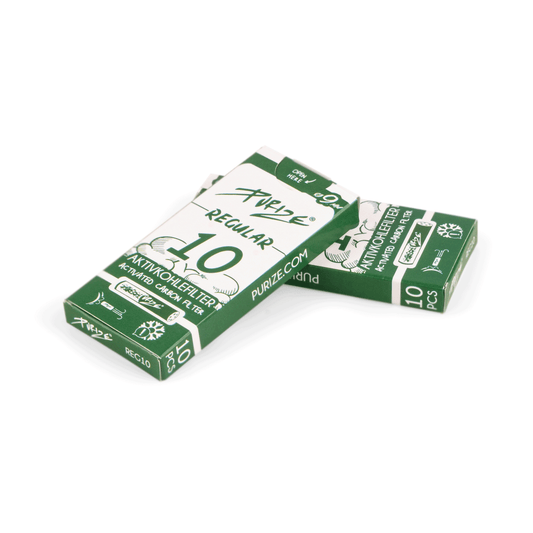 PURIZE® Pack of 10x Filters | REGULAR Size 9mm