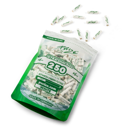 250x PURIZE® XTRA SLIM Size Filters 6mm