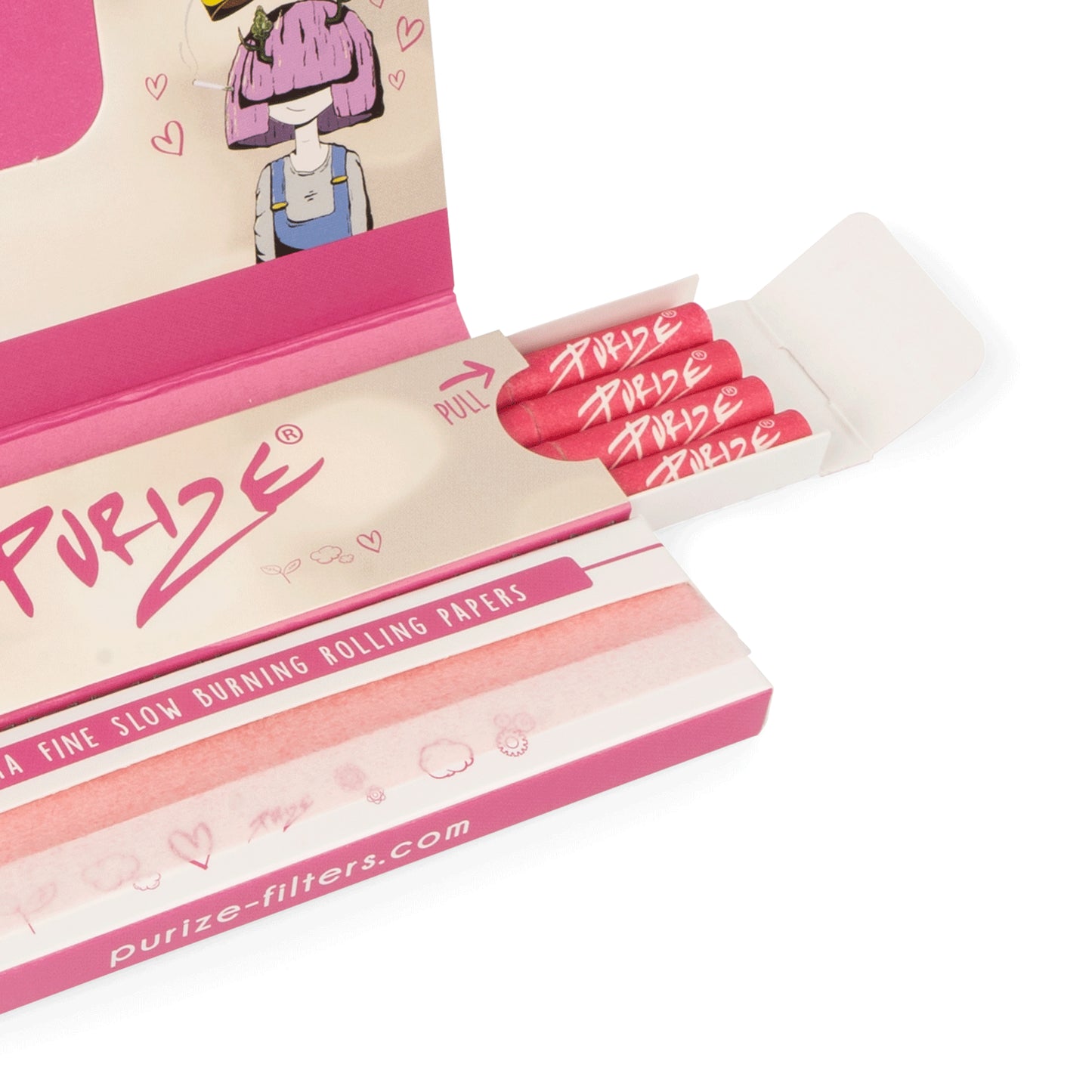 PURIZE® Papers 'n' Tips Pink