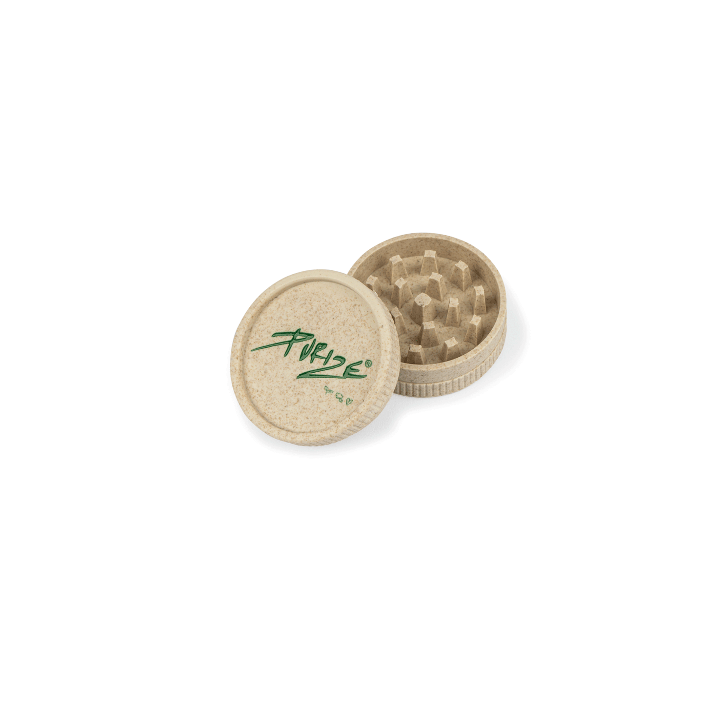 PURIZE® Organic Hemp Grinder | 2-Parts