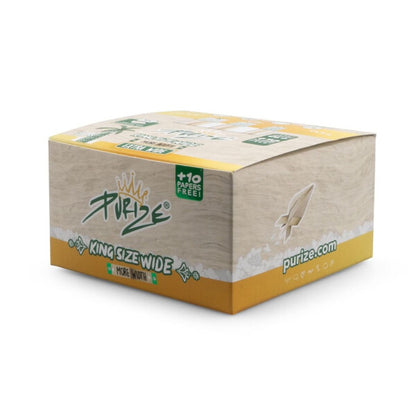 PURIZE® King Size Wide Papers | 42 Papers - Box