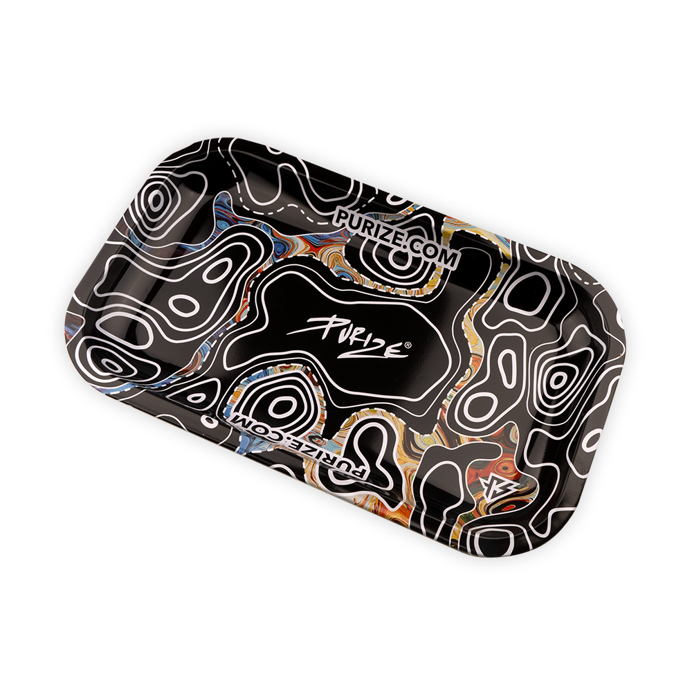 PURIZE® Metal Tray Dark Sketch